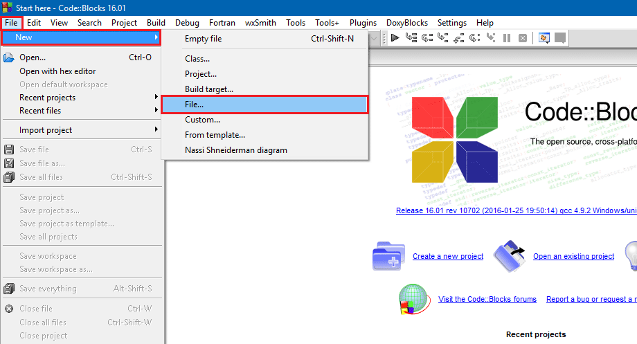 codeblocks run with arguments