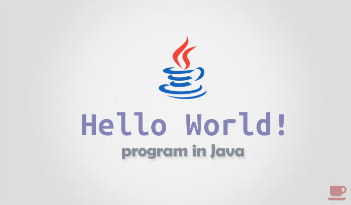 Hello world program in Java